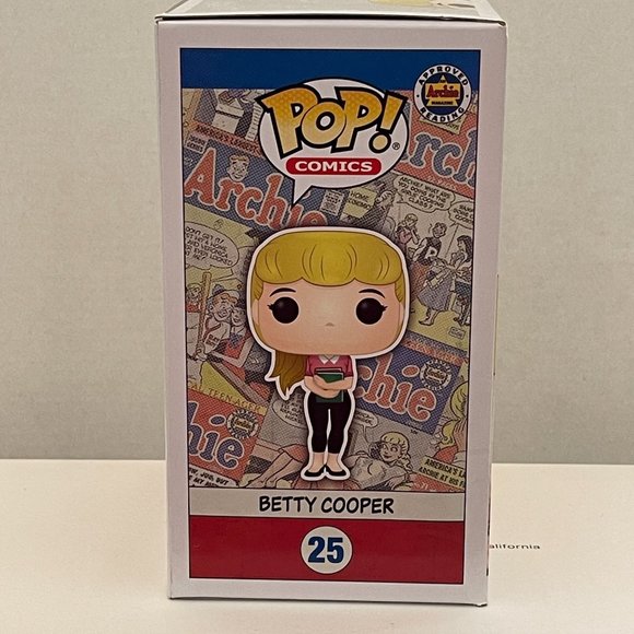 Funko Pop Comics Archie Betty Cooper #25 - Picture 3 of 4